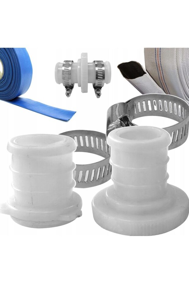 2" quick couplings for fire hose, plastic, - 1