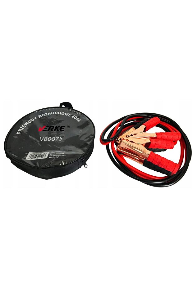 Charging cable set, car starter, 400A, 2.5m, - 5