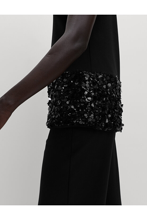 Payet Detaylı Bluz - 3