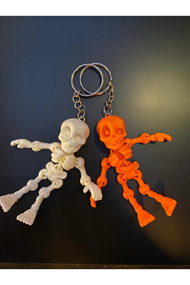 Skeleton Man 2-Pack Keychain - 2
