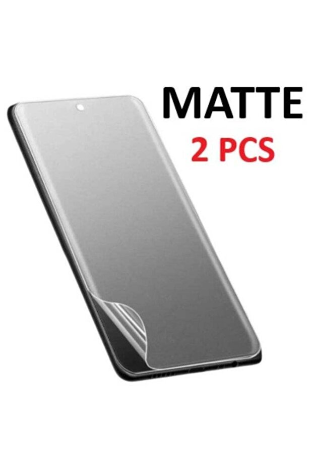 Two-piece matte hydrogel screen protector compatible with OnePlus Ace 5 - 1