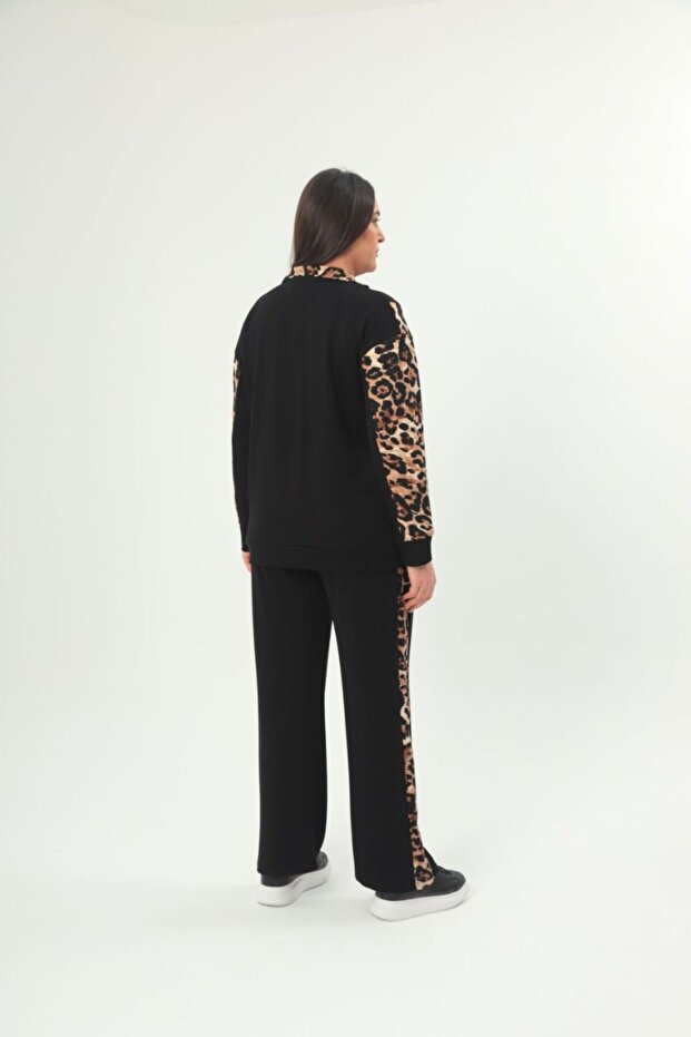 Plus Size Leopard Double Set - 2