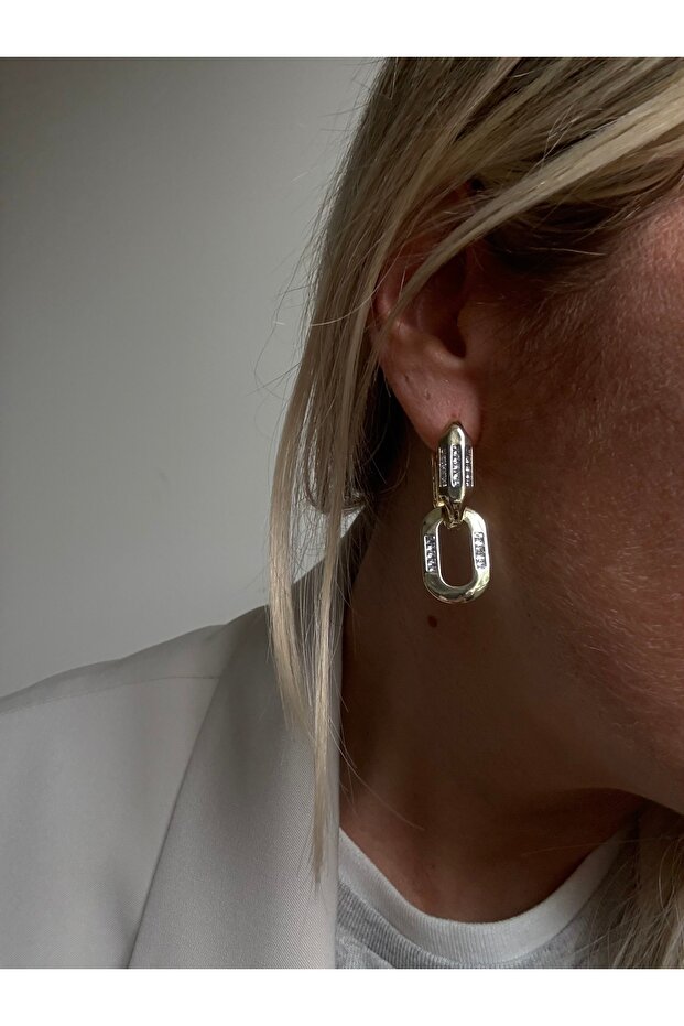 İthal Gold Carries Küpe - 2