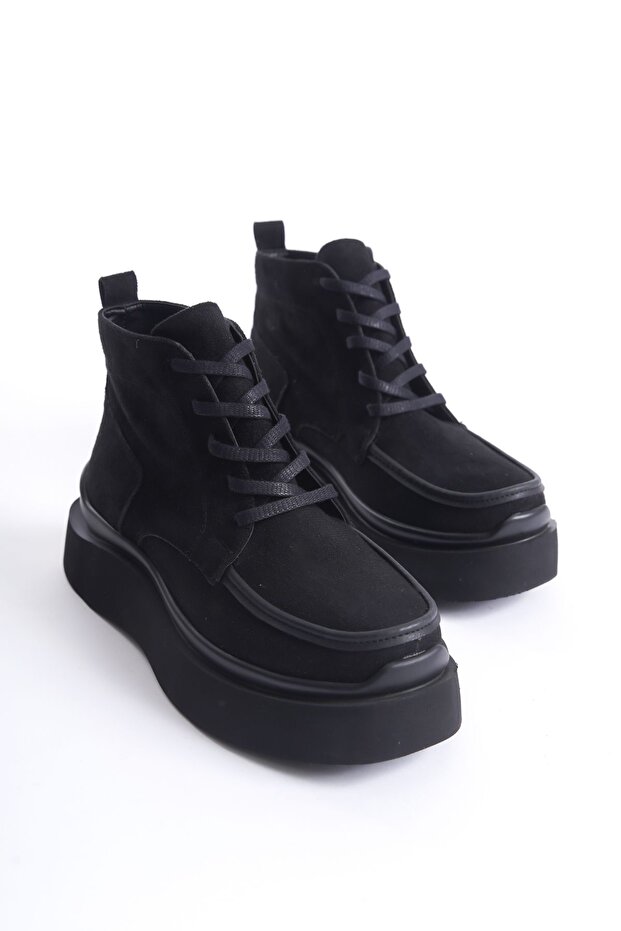 Kadın Bağcıklı Kalın Tabanlı Günlük Bot Floor - 7