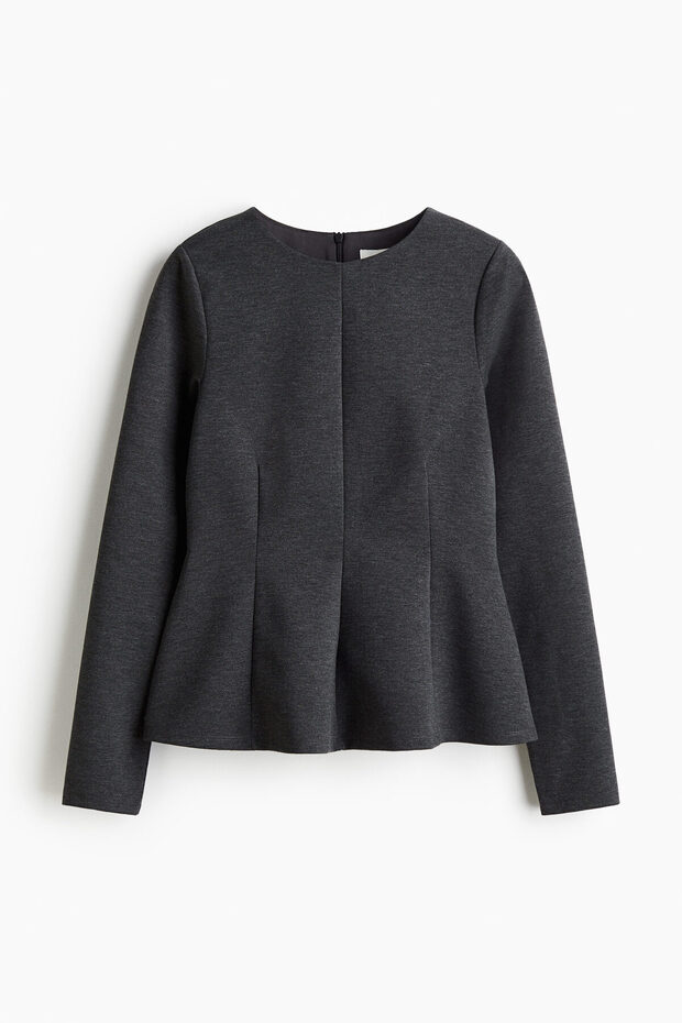 Peplumlu Jarse Üst - 3