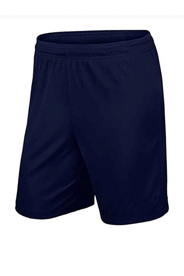 Lace-Up Football Shorts - Navy Blue