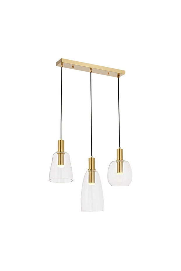 Akçay 3lü Sıralı Avize Eskitme - 1