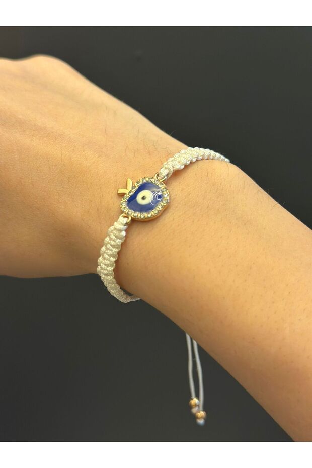 Macrame Evil Eye Women's Bracelet