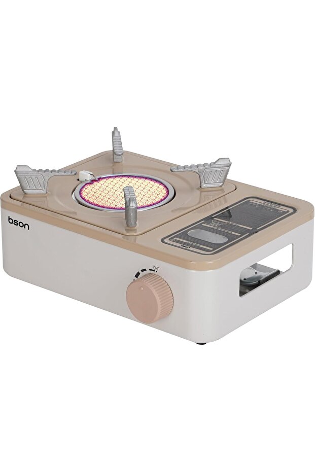 Ceramica Portable Stove - 2800W Smokeless Ceramic, Adjustable Heat, Electronic Ignition, Windpr