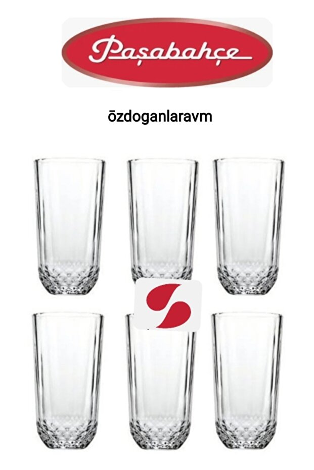 52770 Diony Soft Drink Water Glass 345 Cc Set of 6