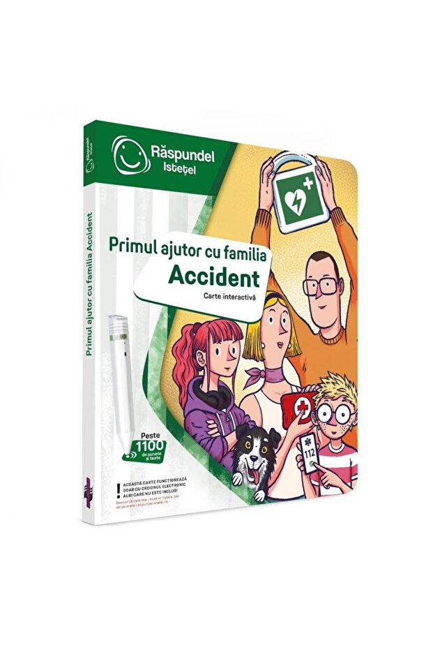 Clever Answer, interactive First Aid book - 1