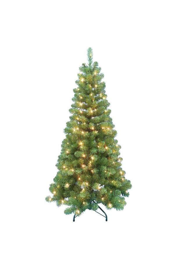 150 cm Christmas Lighted Pine Tree 450 Branches
