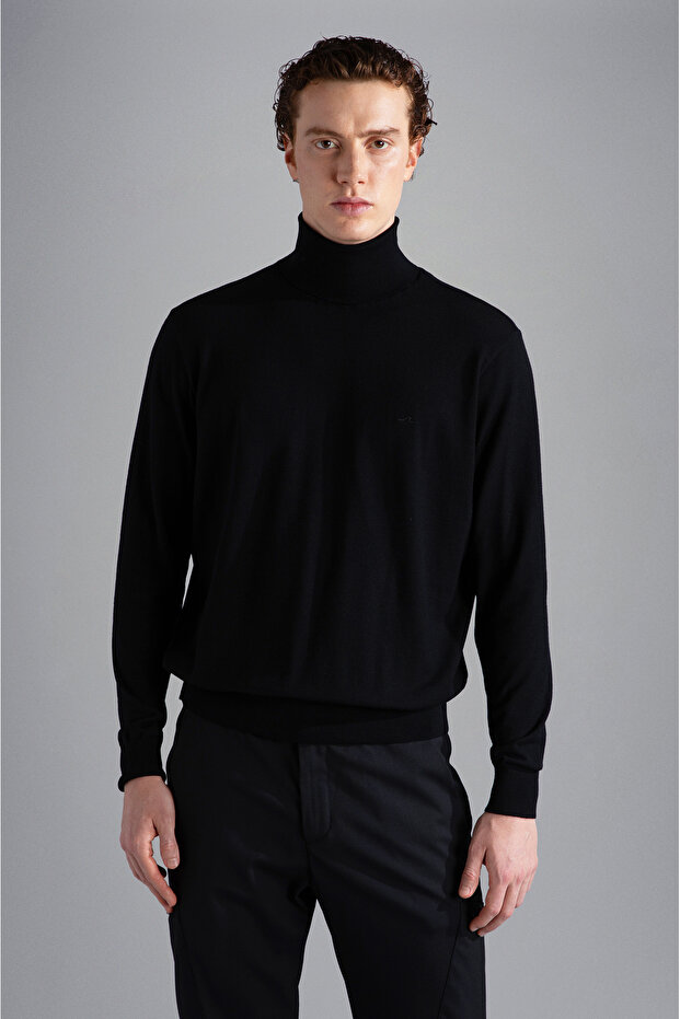 MEN'S WOOLLEN TURTLENECK