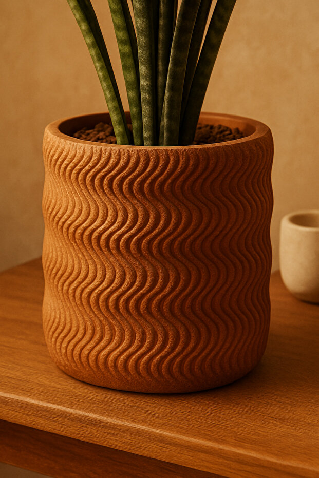 Modern bohem saksı - 1