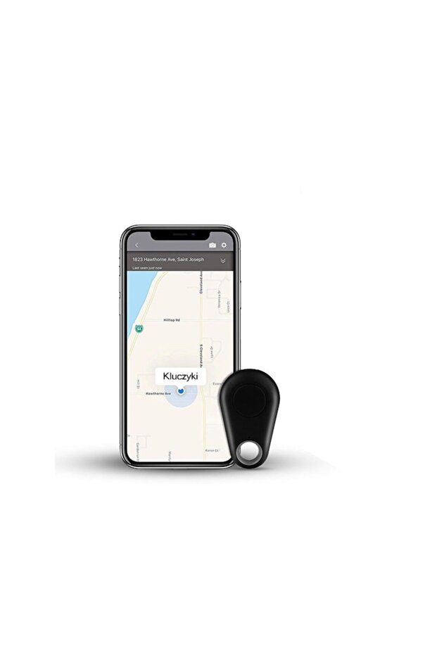 Bluetooth anti-loss keychain - object locator, camera trigger, anti-loss alarm, Black - 5