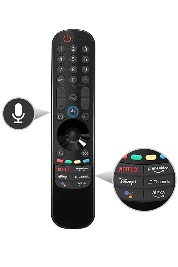 Magic Remote AN-MR22GA Replacement for LG Smart TV Remote with Google/Alexa Voice and Pointer - 1