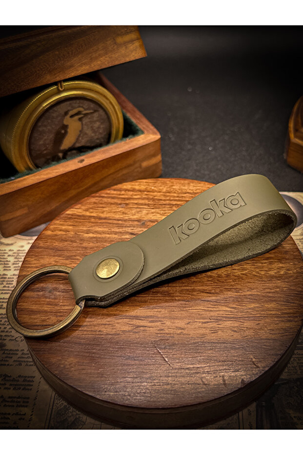 Handmade Genuine Leather Keychain
