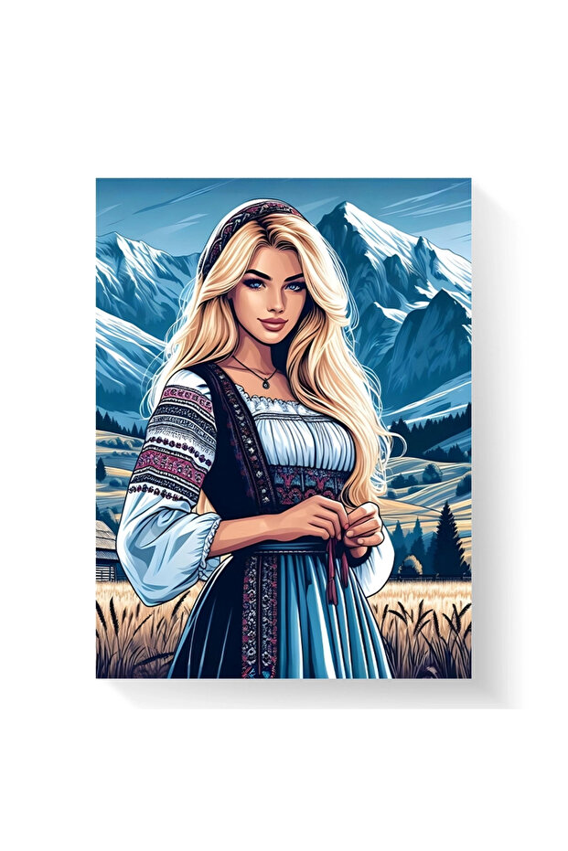 Tablou - Româncuță de la munte - 3