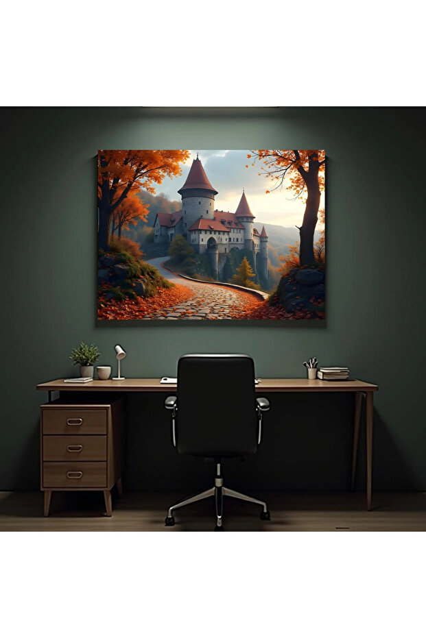 Tablou - Drumul spre castel - 2