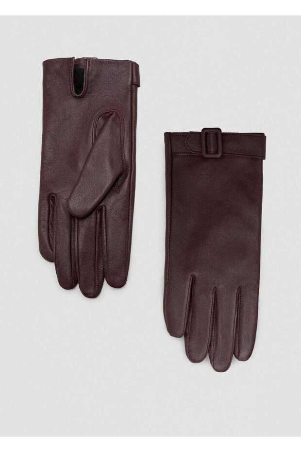 Tokalı deri eldiven - 2