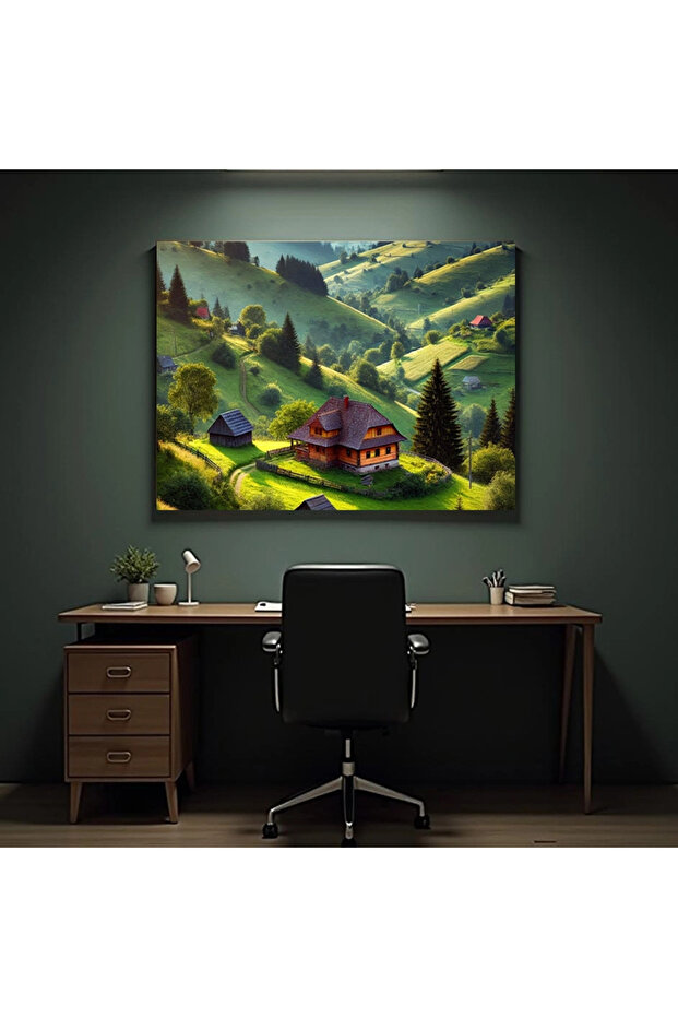 Tablou - Casa la munte - 2