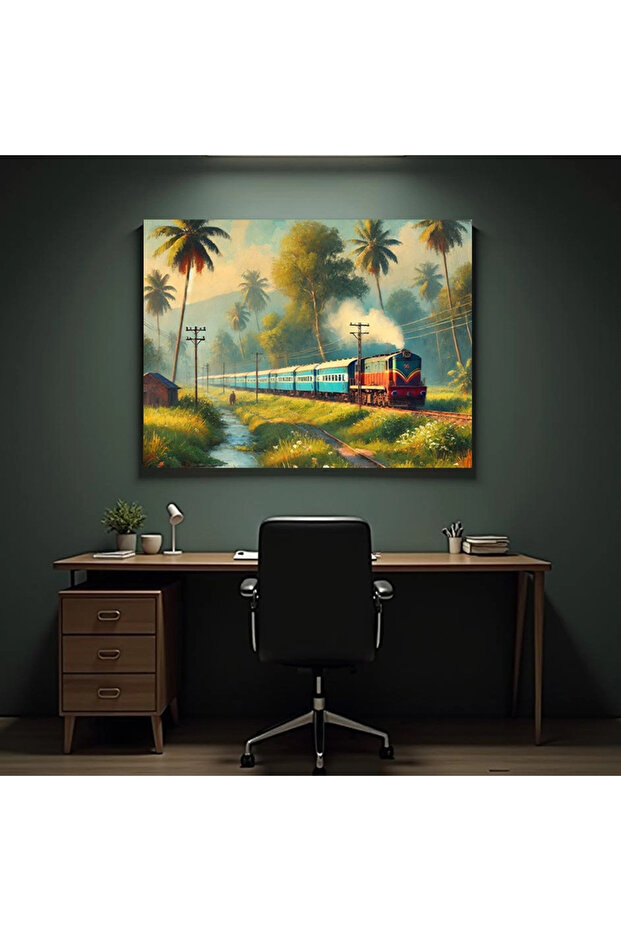Tablou- Tren indian - 2