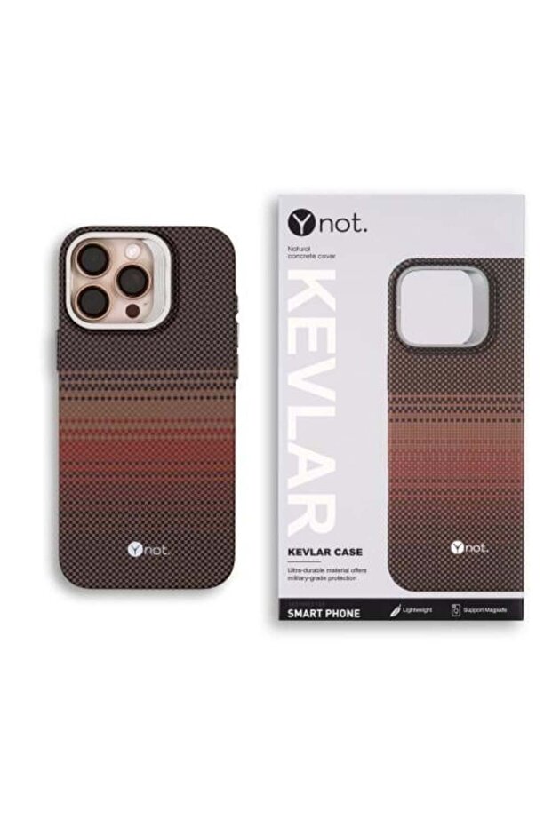 Y Note Clover iPhone 15 Regular Case - Brown - 1