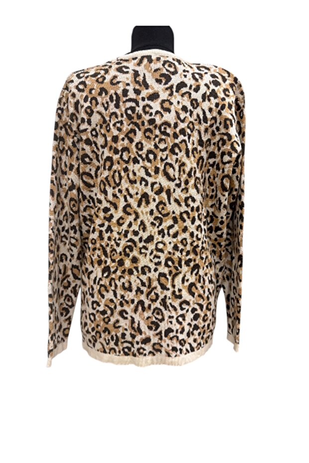 LEOPARD PATTERNED SWEATER - 2
