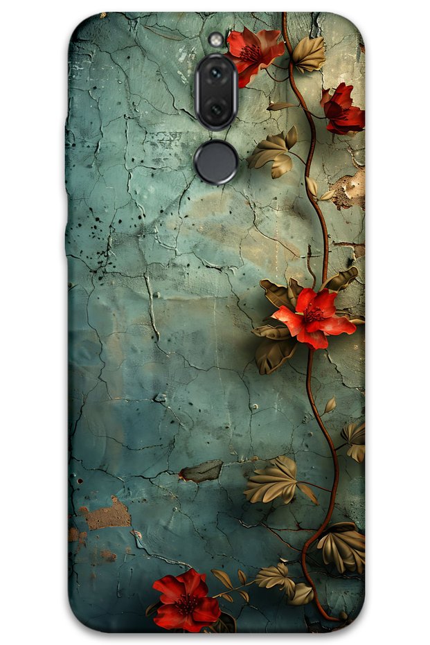 Huawei Mate 10 Lite Case Hd Pattern Printed Back Cover - Ivy Flower