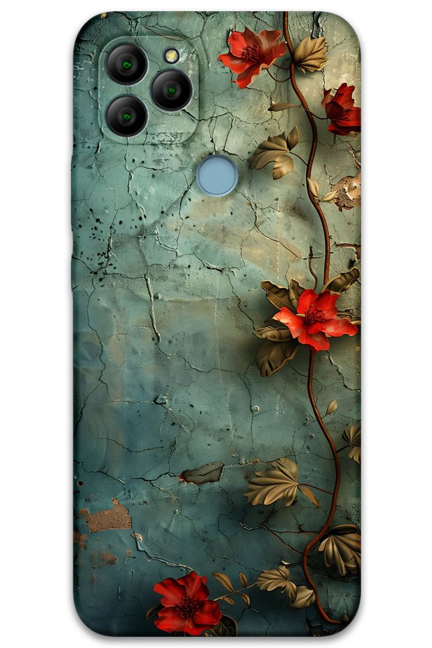 General Mobile Gm 21 Case Hd Pattern Printed Back Cover - Ivy Flower