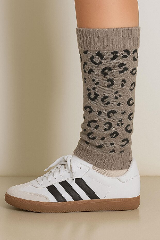 Basic Pamuk İçerikli Desenli Tozluk - 4