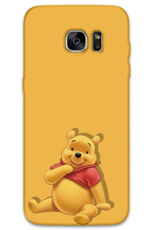 Samsung Galaxy S7 Edge Case Hd Pattern Printed Back Cover - Winnie the Pooh 2