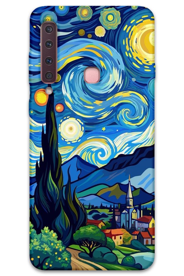 Samsung Galaxy A9 2018 Case Hd Pattern Printed Back Cover - Painting