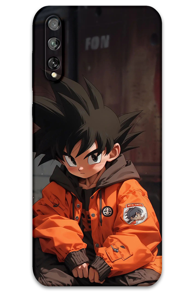 Huawei P Smart S / Y8P Case Hd Pattern Printed Back Cover - Goku