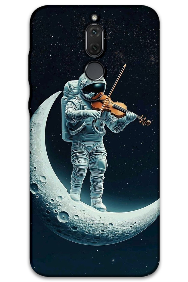 Huawei Mate 10 Lite Case Hd Pattern Printed Back Cover - Astronaut Violin