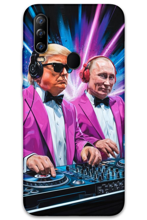 General Mobile Gm 20 Pro Case Hd Pattern Printed Back Cover - Dj Trump Putin