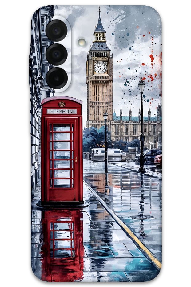 Samsung Galaxy A17 Case Hd Pattern Printed Back Cover - London