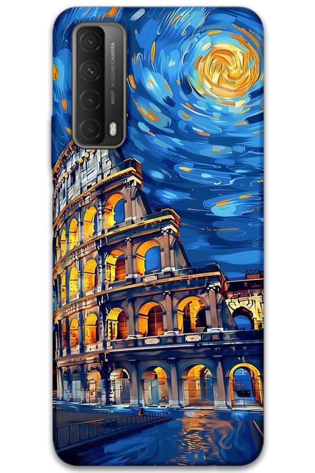 Huawei P Smart 2021 Case Hd Pattern Printed Back Cover - Art Roma