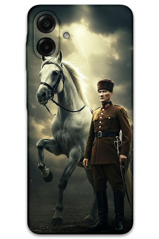 Samsung Galaxy A07 Case Hd Pattern Printed Back Cover - Ataturk Lightning