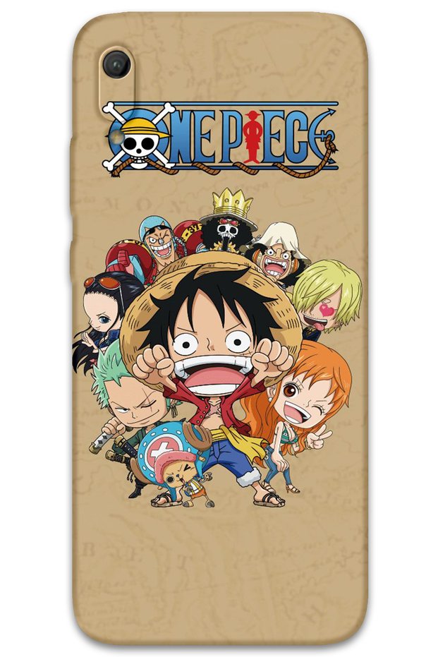 Huawei Y6 2019 Case Hd Pattern Printed Back Cover - One Piece 1