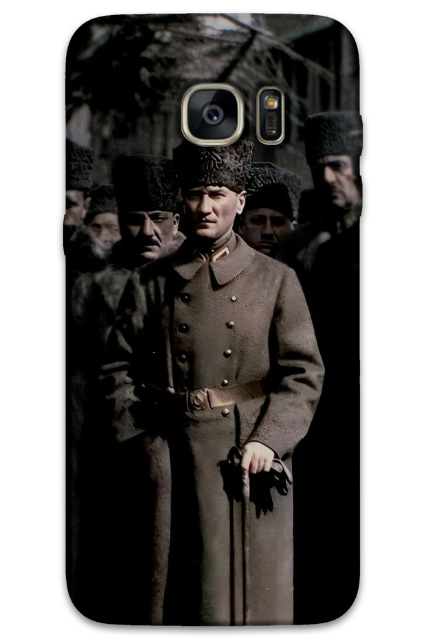 Samsung Galaxy S7 Edge Case Hd Pattern Printed Back Cover - Ataturk Capak