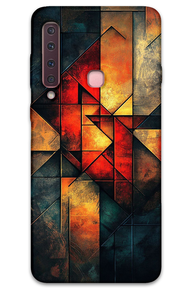 Samsung Galaxy A9 2018 Case Hd Pattern Printed Back Cover - Hot Colors