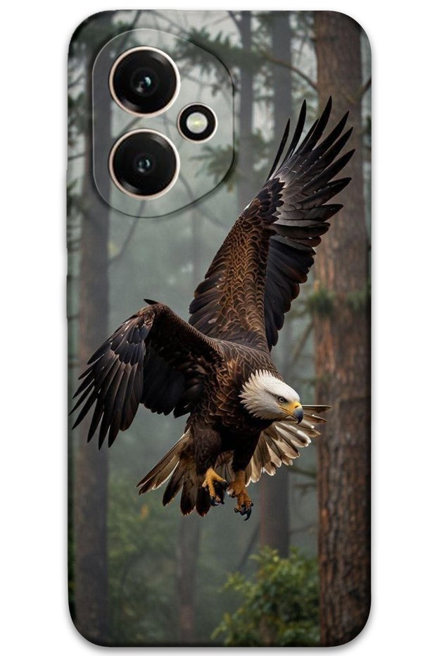 Huawei Honor 400 Case Hd Pattern Printed Back Cover - Eagle
