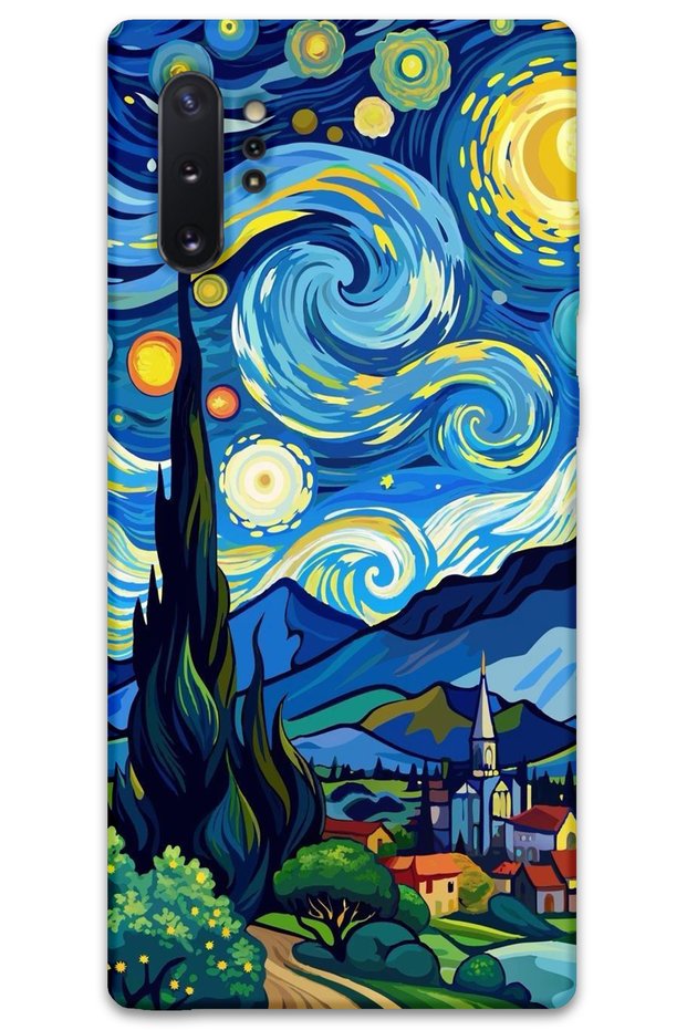 Samsung Galaxy Note 10 Plus Case Hd Pattern Printed Back Cover - Painting