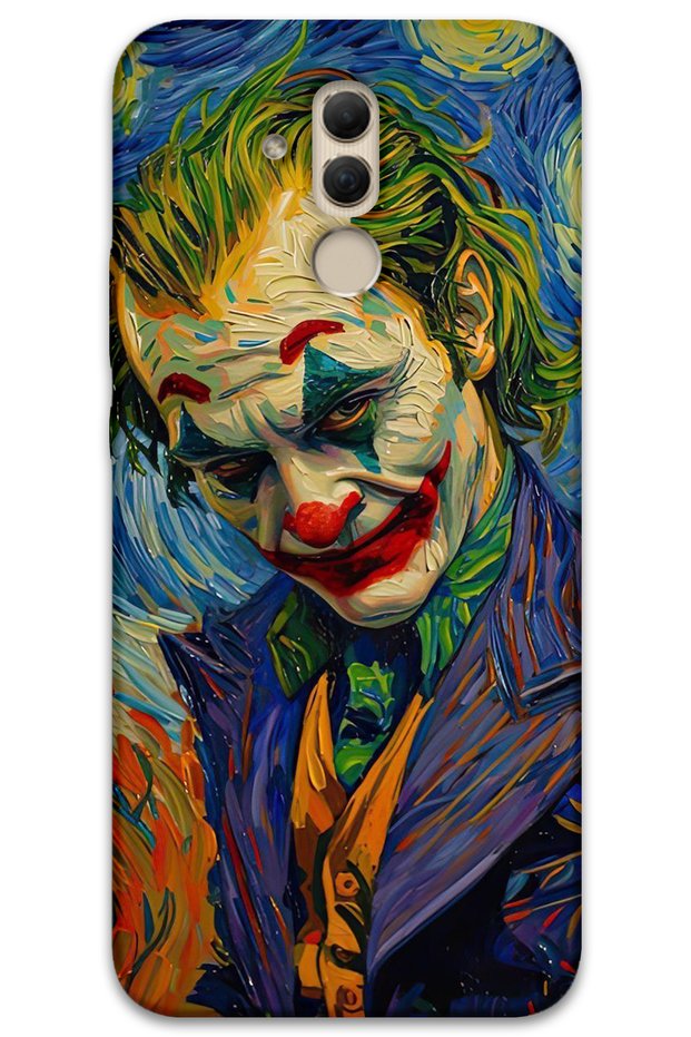 Huawei Mate 20 Lite Case Hd Pattern Printed Back Cover - Joker 2
