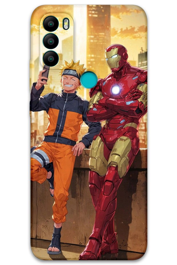 General Mobile Gm 21 Plus Case Hd Pattern Printed Back Cover - Iron Man