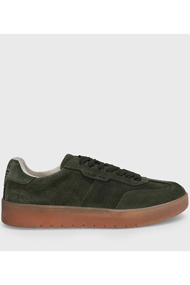122230028 Jessi Leather Unisex Sneaker Shoes Green