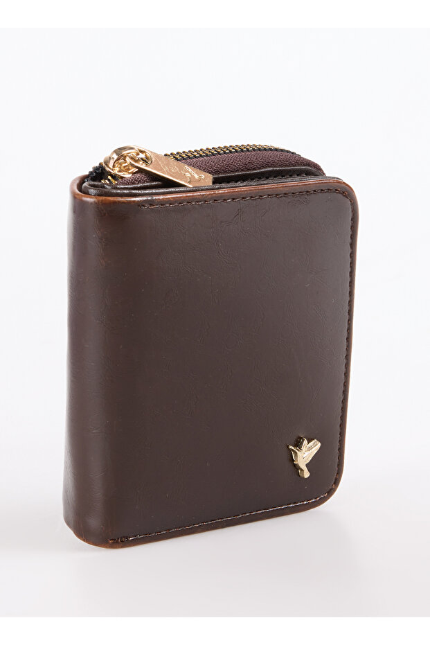 Kahve Kadın Cüzdan PULLUP-JARED - 2