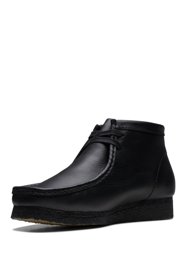 Siyah Erkek Bot Wallabee Boot - 4