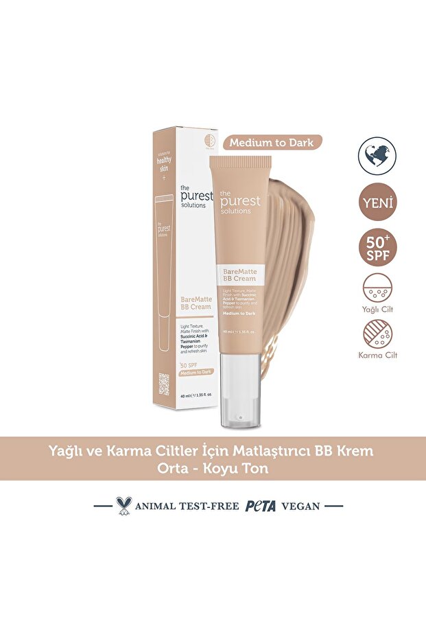 Mat BB Krem Medium 40 ml - 1